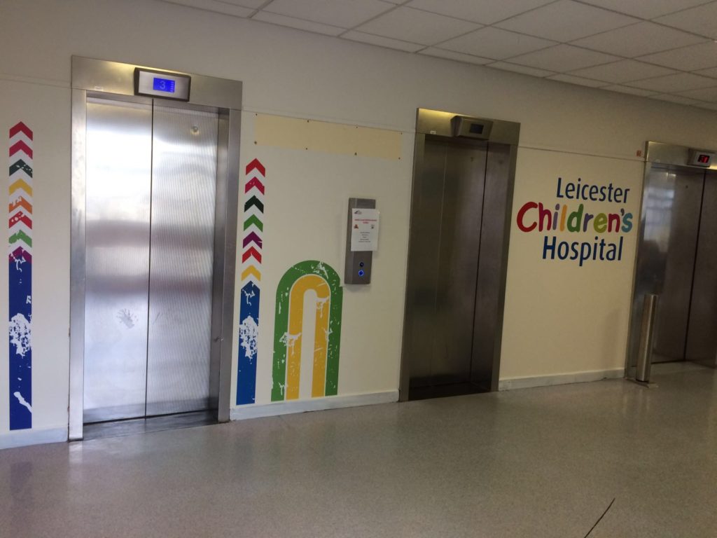 Sign Direct Leicester Signage Solutions NHS & Healthcare Elevator Wall Art