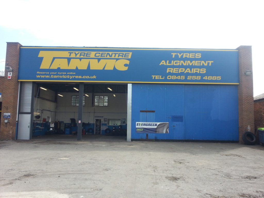 Sign Direct Leicester Signage Solutions Flexface Tyre Centre