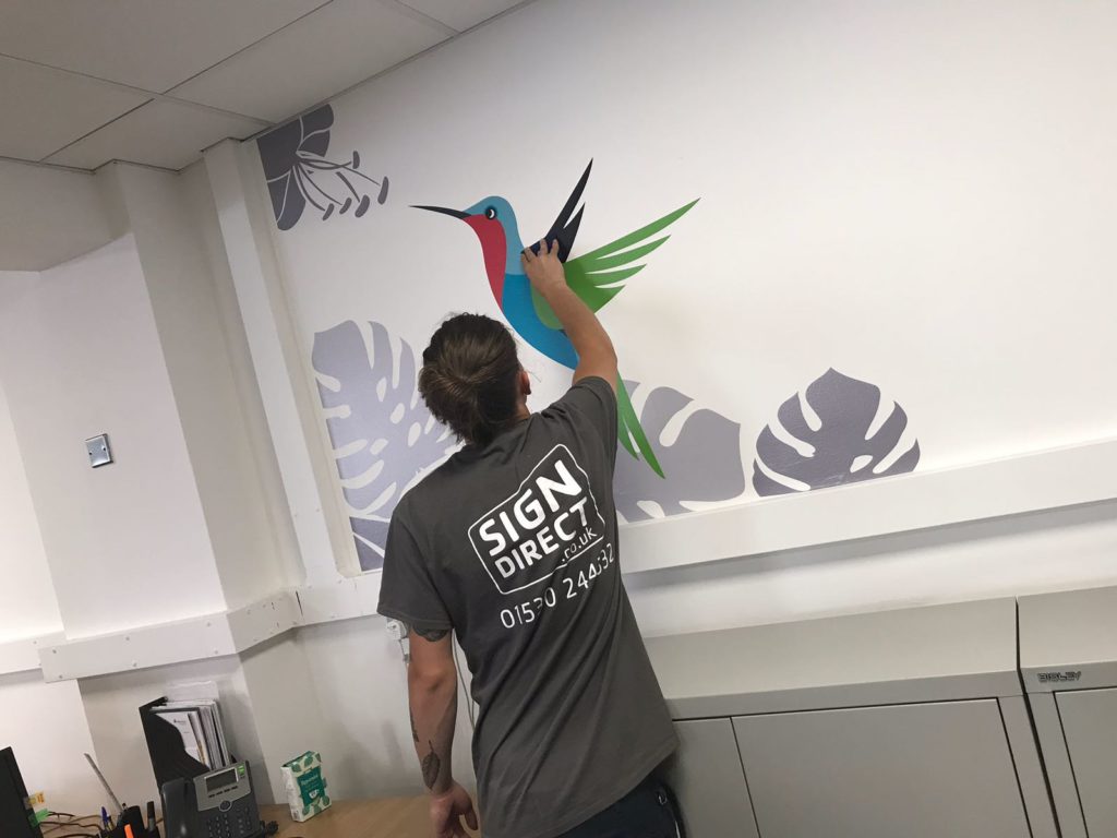 LEBC Wall Art Signage Solution Sign Direct Leicester
