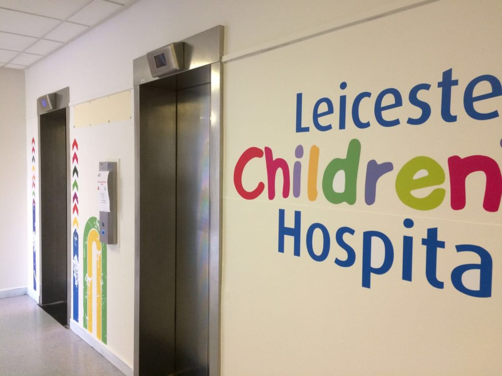 Sign Direct Leicester Signage Solutions NHS & Healthcare Elevator Wall Art