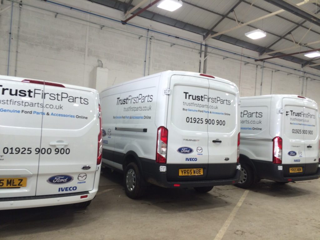 Sign Direct Leicester Signage Solutions Fleet Vehicle Wrap Trust