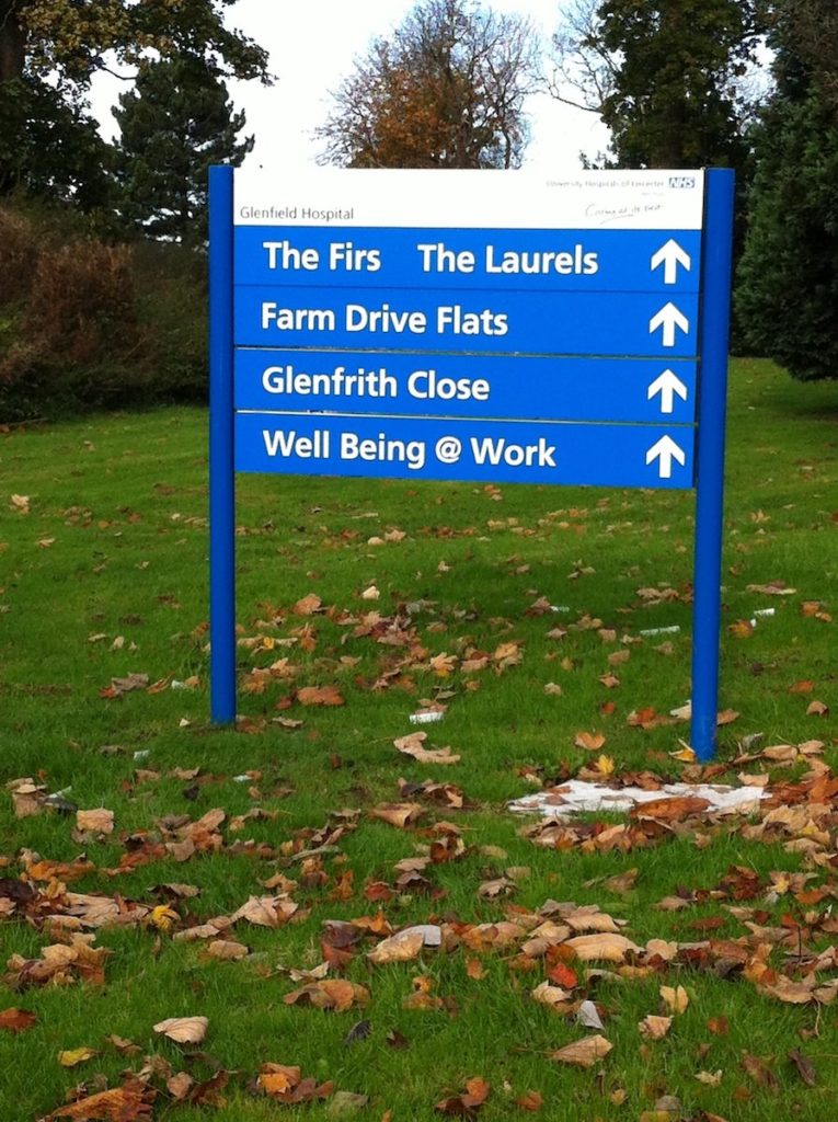 Sign Direct Leicester Signage Solutions Glenfield Hospital