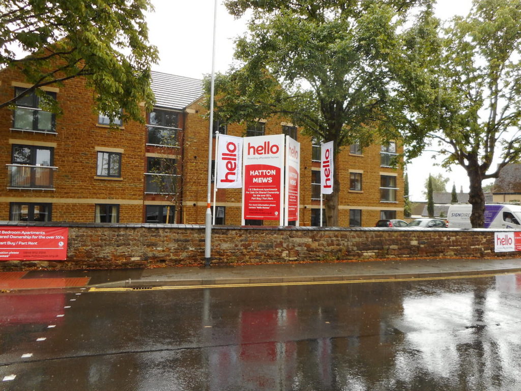 Sign Direct Property Development Totem Signage Solution Leicester